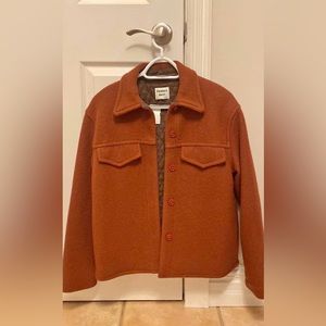 Aritzia Sunday best shirt jacket, XS